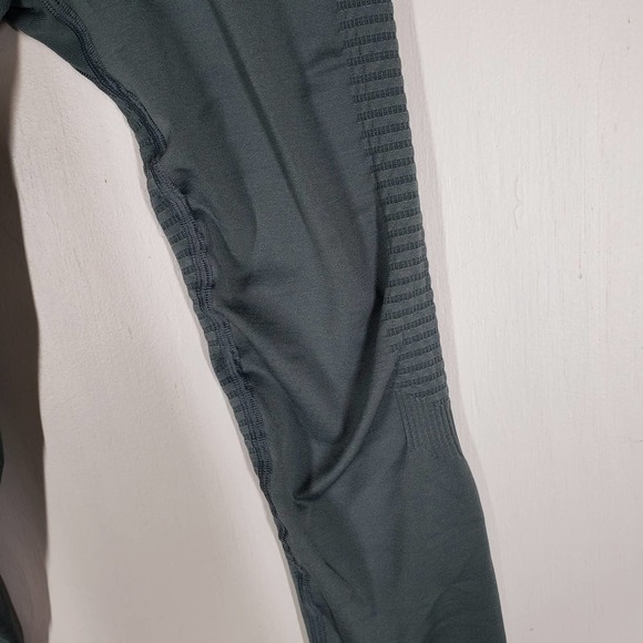 Alphalete Halo Leggings S Dusty Teal High Waist‎ Workout Compression - Picture 5 of 15